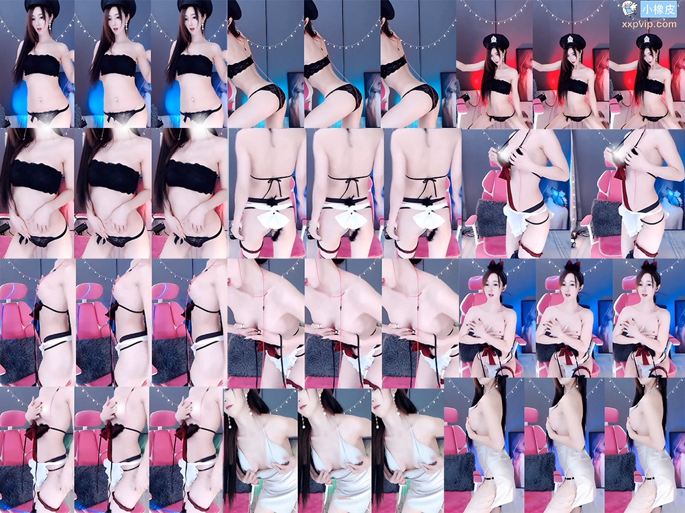 【虎牙 夏璃月/朴允星】新！千元大尺定制福利热舞 反差内衣秀！透视森林 清凉半球~(8V/918M)