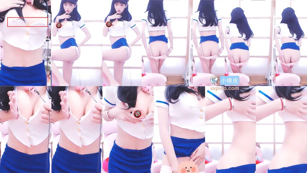 【虎牙 江紫萱】新！大尺私人定制 超高颜值可爱女神 高能玩法 反差爆棚！独家资源 (1V/222M/6分34)