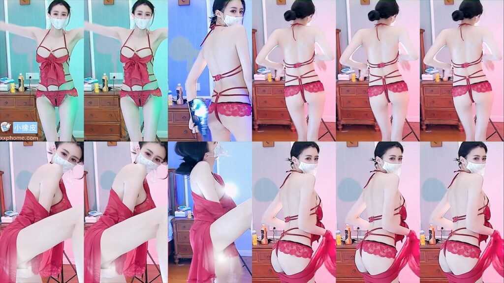 【CC 白妖妖】新土豪定制热舞 情趣丁字 镂空裸背！(2V/11分25)