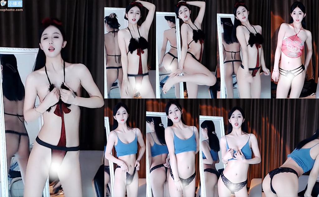 【CC 欣彤】土豪高价大尺定制！清凉开裆反差森林 高颜值顶级女神！(3V/9分58)