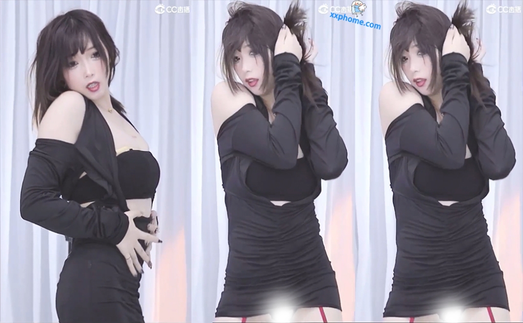 【XX 奈**】直播整活热舞 开裆内内闪现走光！(1V/6分59)