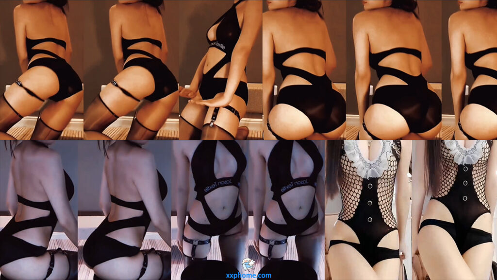 【斗鱼 艺**】超火专属大尺定制热舞 连体裸背半球 美臀怼屏！(2V/4分53)