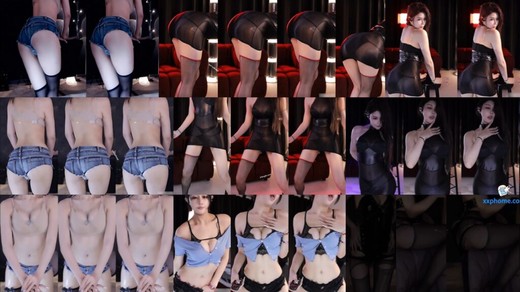 【斗鱼 艺**】大尺定制热舞 透视包臀裙 丁字翘臀低胸抖抖抖！(5V/16分01)