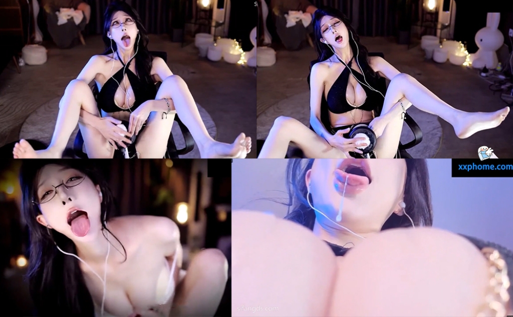 【虎牙 张**】大尺定制ASMR娇喘剧情 伸舌头翻白眼超爽表情！(2V/1.05G/1时05)