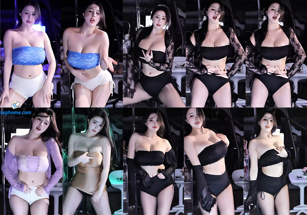 【虎牙 小酒窝翁馨】清凉抹胸 巨乳超弹抖胸骚舞！(5V/8分26)